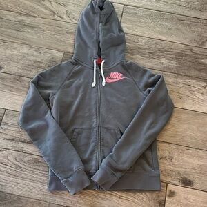 EUC Nike full zip hoodie, sz XS